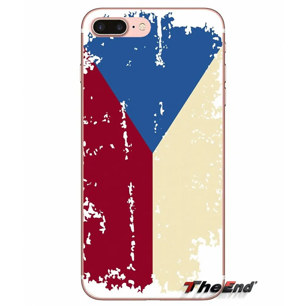 Для Samsung Galaxy S3 S4 S5 MINI S6 S7 edge S8 Plus Note 2 3 4 5 Grand Core Prime Чешский флаг Национальный Баннер