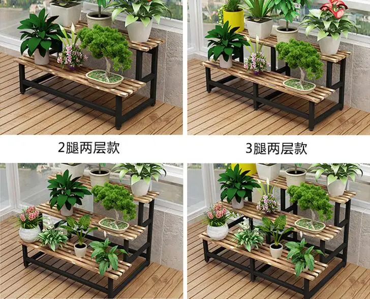 Стеллаж для цветов Многоэтажный стеллаж цветочных горшков в доме провинция тийи