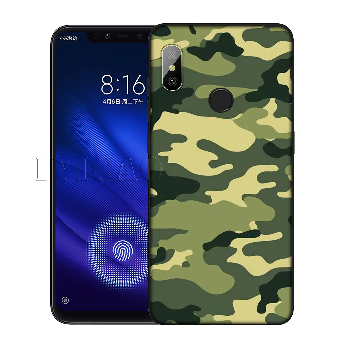 IYICAO Камуфляжный силиконовый мягкий чехол для Xiaomi Redmi 6A 5A Примечание 7 4X5 плюс 6 Pro