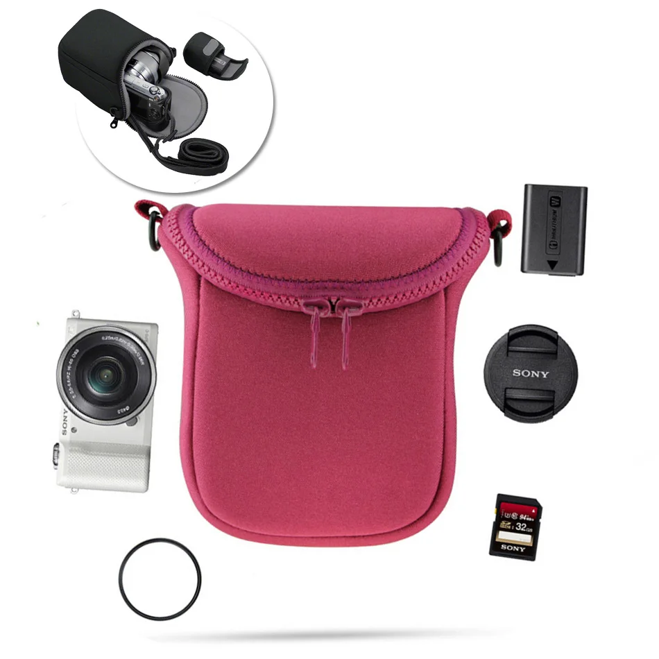 Водонепроницаемая сумка для камеры Canon EOS M3 M10 M100 M M2 G7X2 Nikon 1J4 J3 J5 P340 P330 L840 Sony A5000 A5100