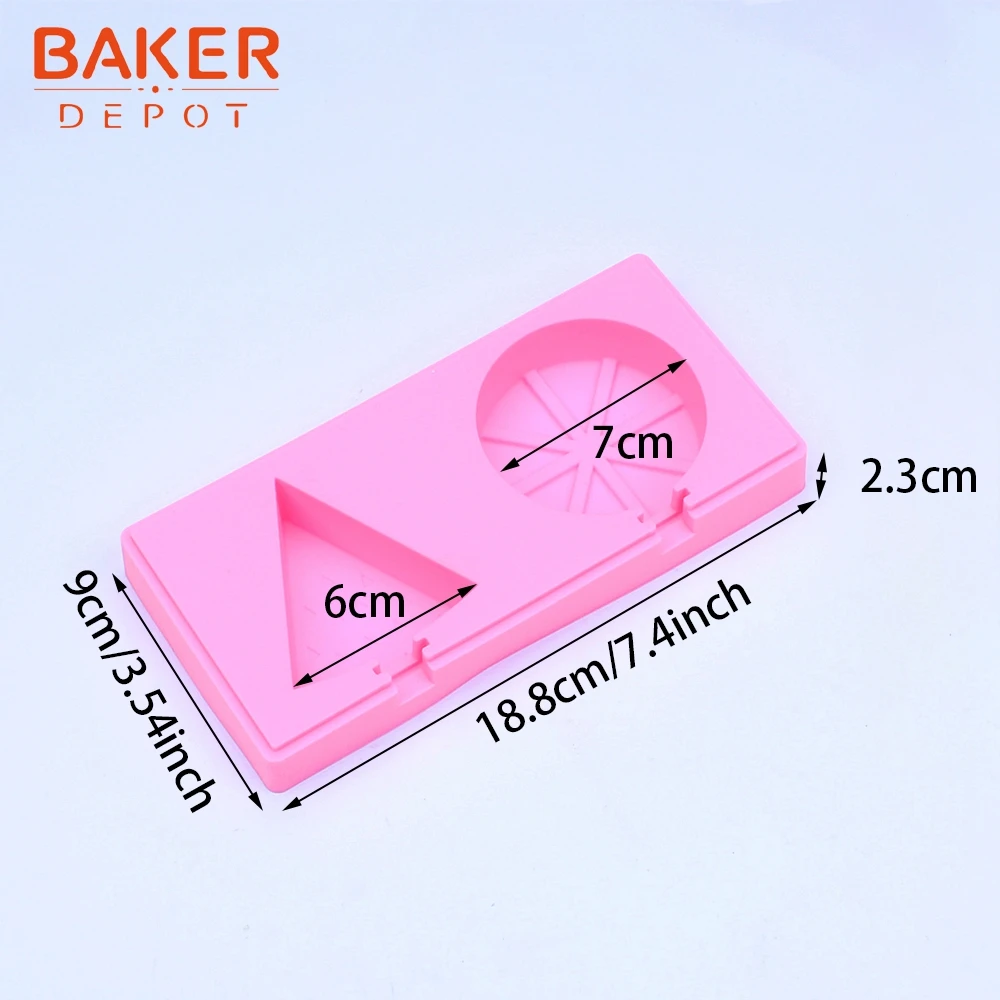 BAKER DEPOT силиконовые ледяные формы для крема круглая форма мороженое на палочке