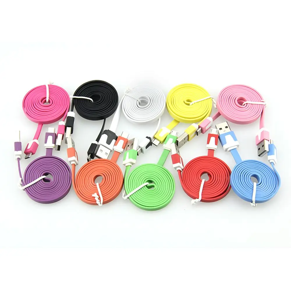 1 м 2 3 плоский зарядный usb-кабель для синхронизации данных 8Pin iPhone iPad mini ipod nano ios Micro