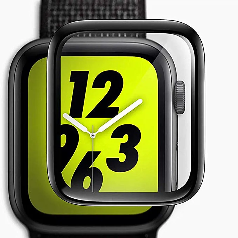 Чехол для Apple Watch 5/4 44 мм 40 мм защитная пленка из закаленного стекла для Apple Watch 38 мм 42 мм серия 3/2/1