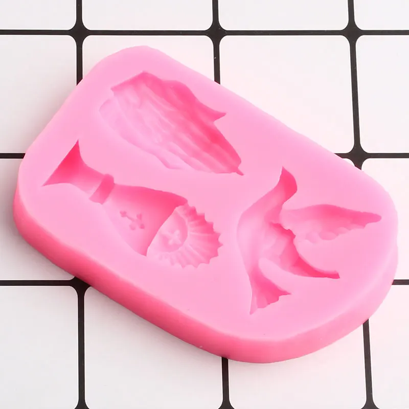 3D птица трофей ручной помадной формы голубь конфеты шоколада силиконовые DIY