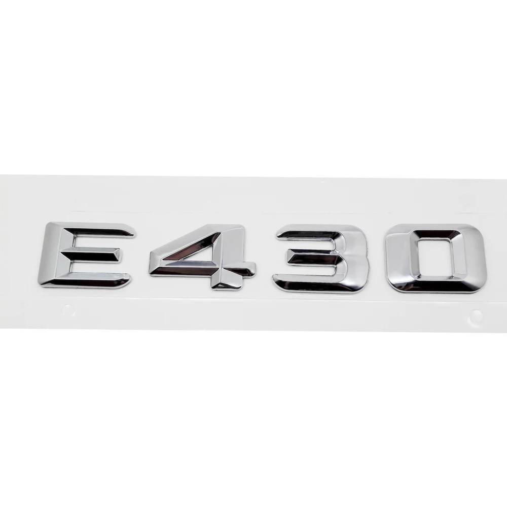 Автомобильный Стайлинг для Mercedes Benz E класс наклейка на задний багажник E350L E400L E420