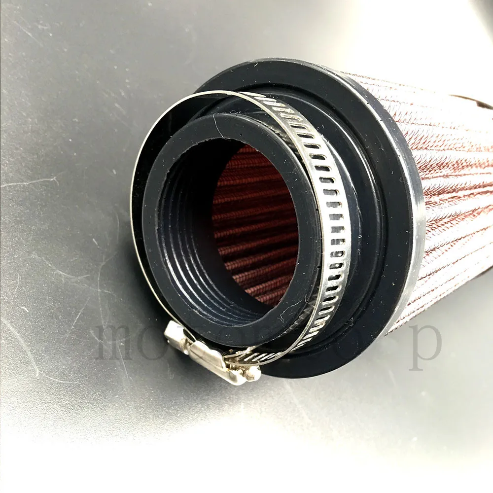 Воздушный фильтр из нержавеющей стали для мотоцикла Очиститель 42 мм SR400 HONDA CB550 CB750