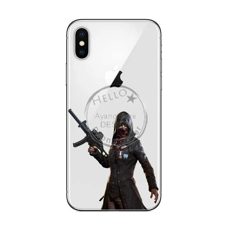 Горячая игра PUBG winner to eat chicken прозрачный мягкий TPU чехол для телефона Apple iPhone 5 5S SE 6 6s