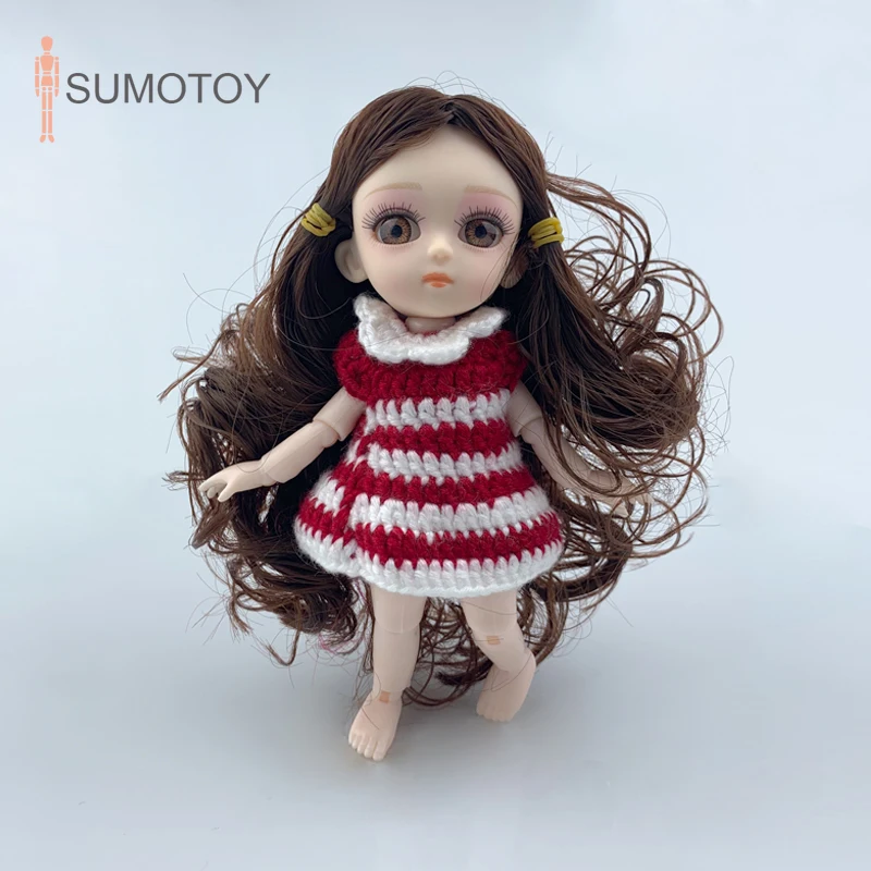 Ручная работа 1/12 bjd кукла игрушка оригинальные девушки принцесса куклы 14 шарнир Bjd кукла игрушка прекрасные дети Рождественский подарок детские игрушки для девочек