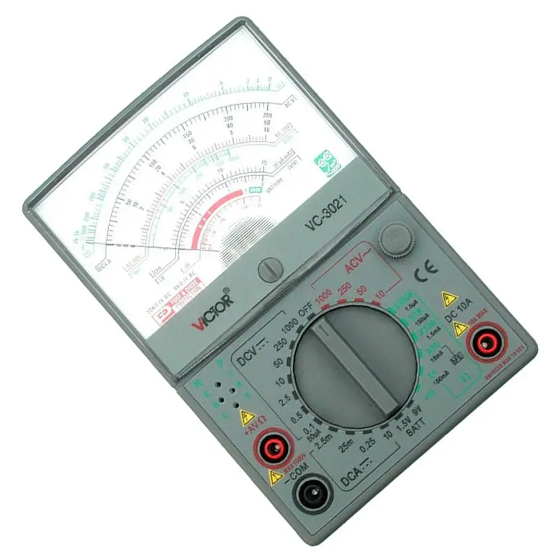 VICTOR VC3021 аналоговые мультиметры механический мультиметр Новый измеряемый|analog