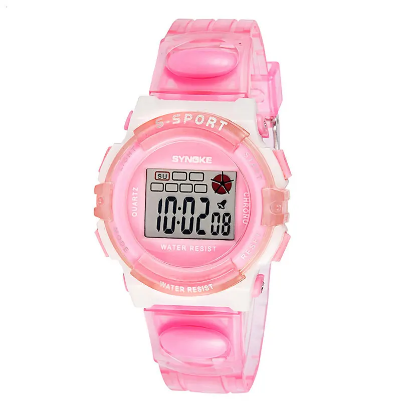 Детские цифровые часы PANARS спортивные цветные хронограф секундомер будильник