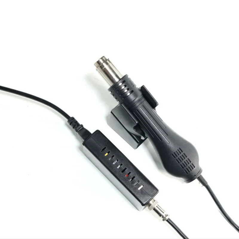 YIHUA 8858 110V 220V EU/US Портативная паяльная станция для BGA паяльная станция с горячим воздуходувкой Тепловая пушка Yihua 8858 Saike 8858+ 3 насадки+ 3 пинцета