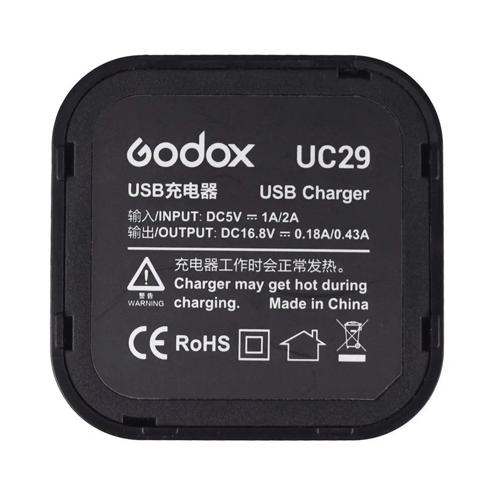 Godox UC29 USB Зарядное устройство для WB29 Батарея AD200 флэш памяти|Аксессуары вспышек| |