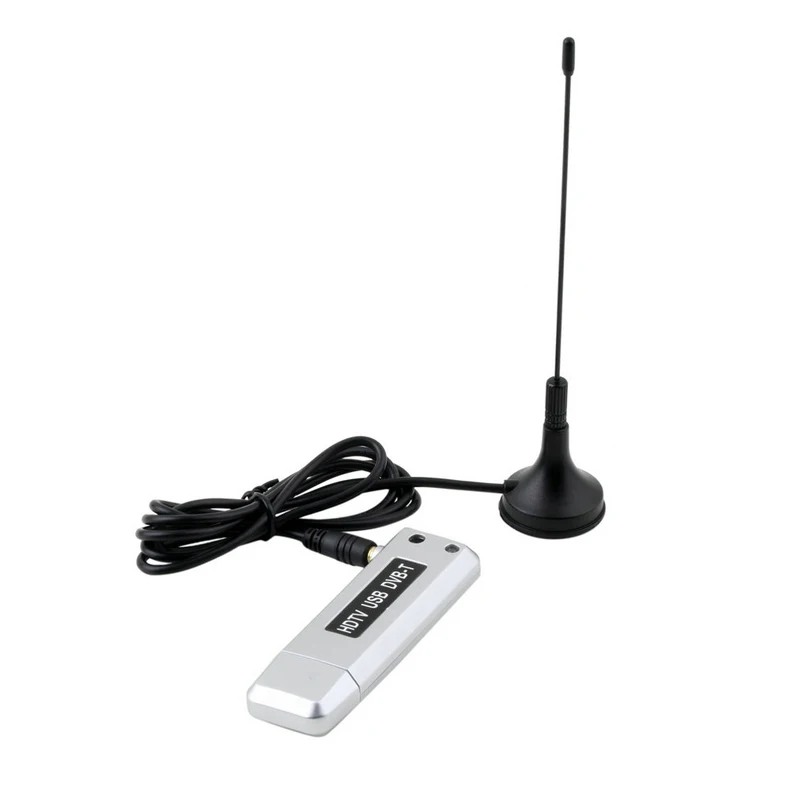 Digital HDTV USB DVB-T TV DAB+FM Radio RTL2832U+R820T Support SDR Tuner Receiver |
