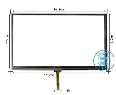 

Witblue New 7 tablet gps touch screen 162*97mm handwritten screen touch screen bd529b at 529 d1 Replacement Free Shipping