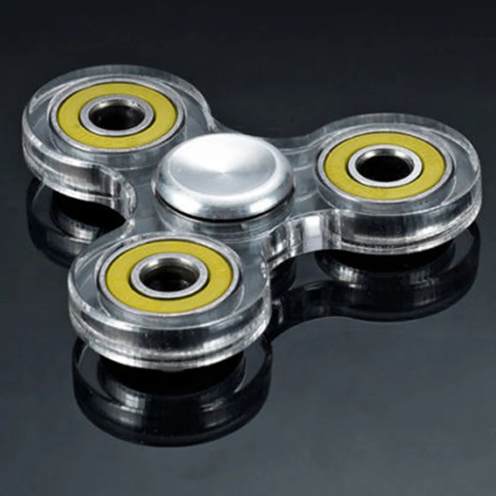 Прозрачный палец блесны Непоседа ручной Spinner взрослых детей Игрушки-антистресс |