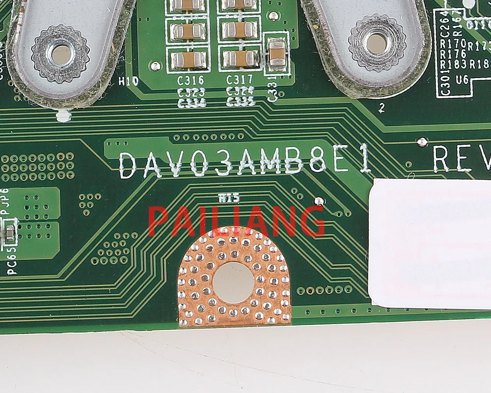 PAILIANG материнская плата для ноутбука DELL Vostro 3750 V3750 N7110 материнская плата CN-01TN63 01TN63 DAV03AMB8E1 tesed DDR3