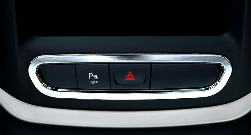 Подкладке средней консоли кнопки крышка отделка 1 шт. для Jeep Cherokee 2014 2015 2016