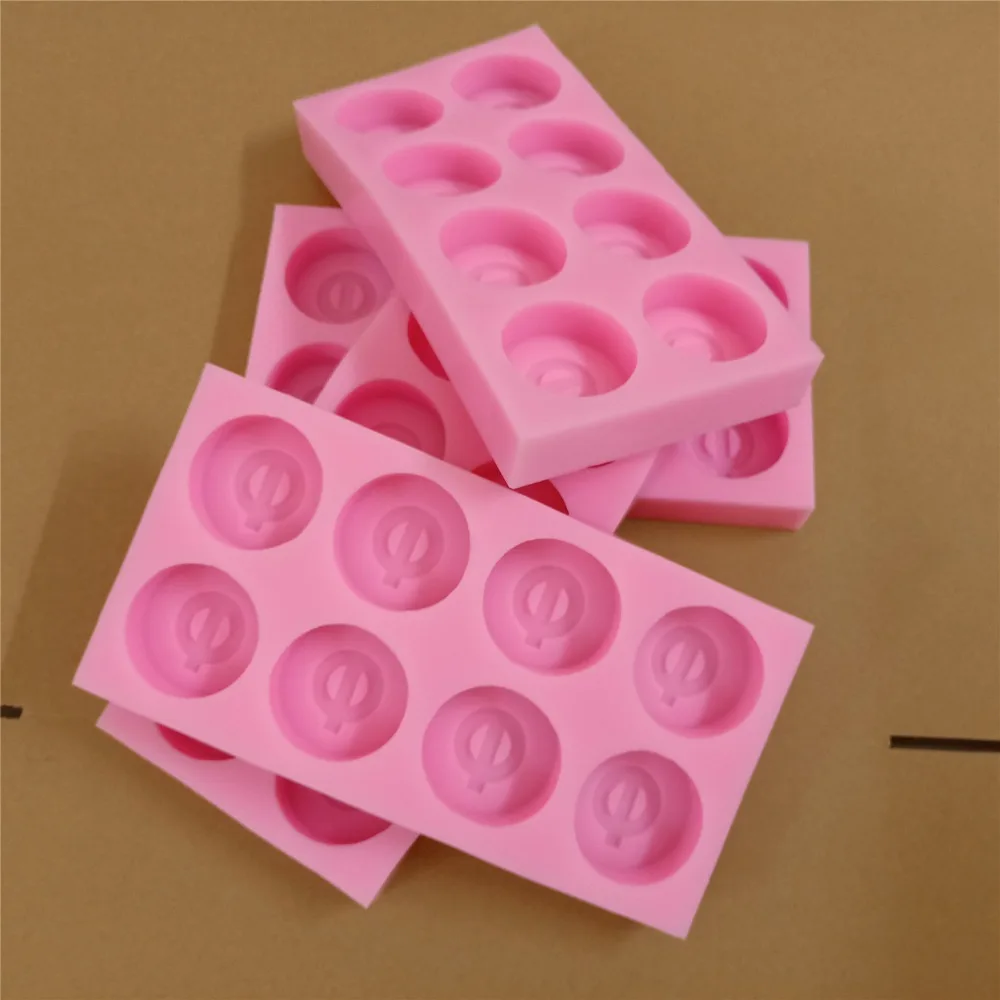 Custom Silicone Mold with Brand Logo for Handmade Soap Making |