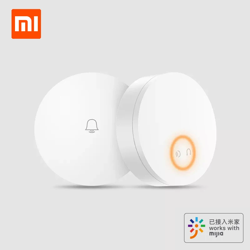 Xiaomi Linptech самогенерирующий беспроводной дверной звонок без батареи Нет проводки отключение памяти привычки работа с приложением mihome