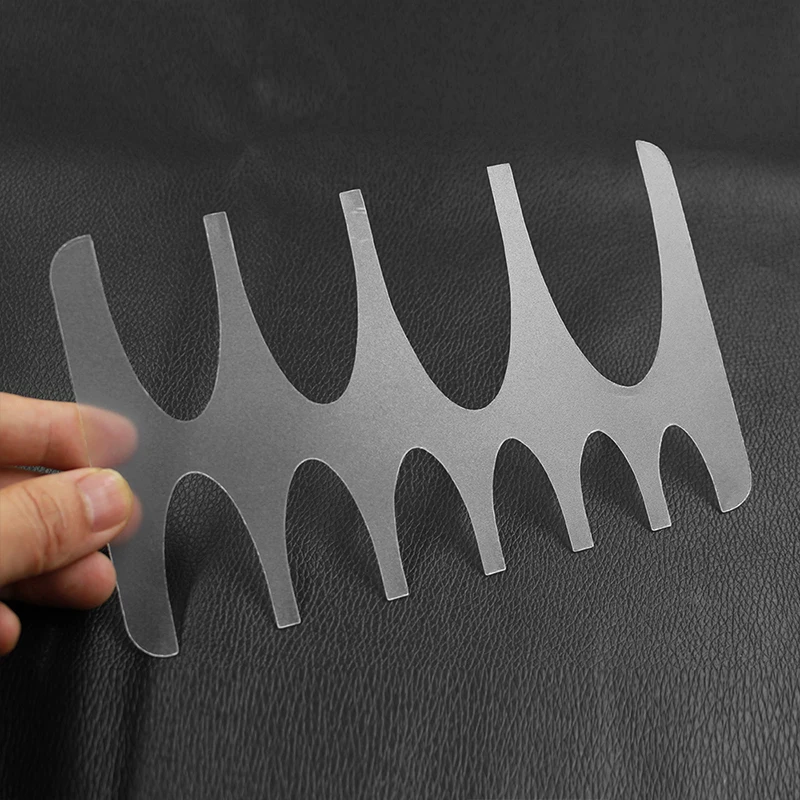 10 размеров сделай сам инструмент для работы с кожей форма резки ремня хвоста ПВХ