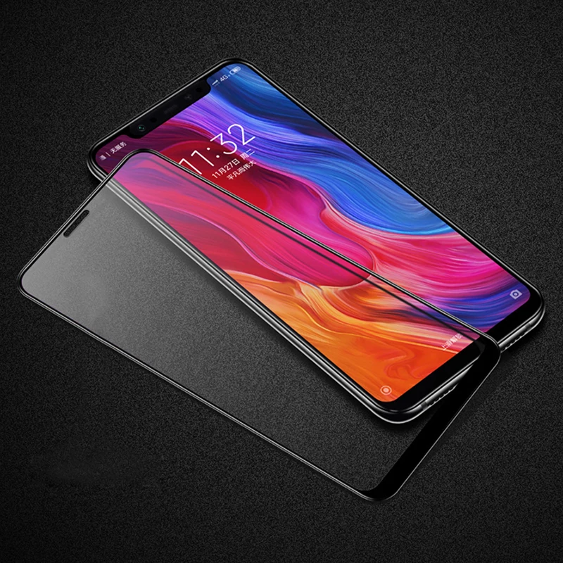 CHYI изогнутое стекло для Xiaomi Mi 8 защита экрана полный клей лучшее прилегание
