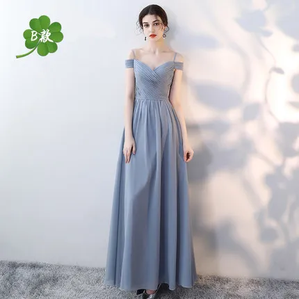 gray 5 Сексуальное вечернее платье на одно плечо, платье для женщин, Vestidos, летнее Новое Бандажное женское платье Qipao, большие размеры 3XL 4XL, Cheongsam H-70 - Цвет: gray 5