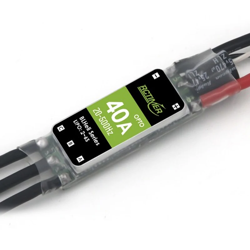 Rctimer Mini 40A ESC OPTO BLHeli прошивка Oneshot контроллер скорости 125 поддержка 2 6S LIPO BLM406|40a esc|esc