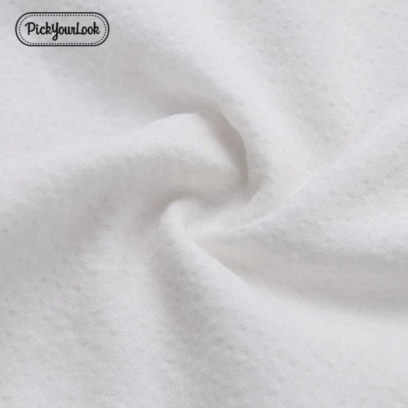 PickyourLook женские блузки размера плюс, кружевные цветочные свободные топы, белая рубашка с длинным рукавом из хлопка, повседневная женская блузка с v-образным вырезом 5XL