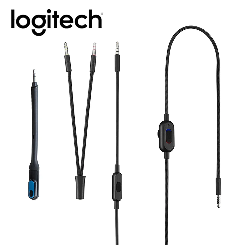 Оригинальная игровая гарнитура Logitech G233 Prodigy проводное управление с микрофоном