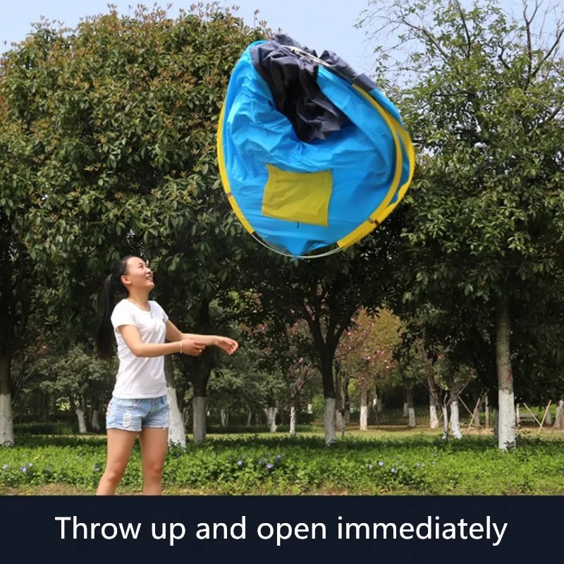 Портативная палатка с защитой от ветра для 3-4 человек двухслойная