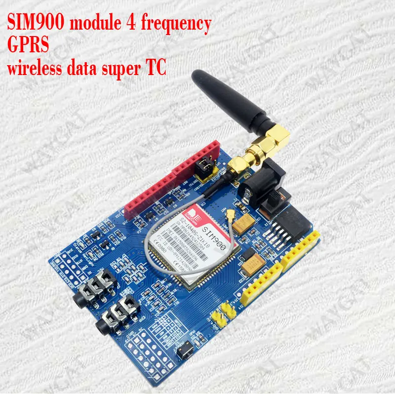 SIM900 850/900/1800/1900 МГц GPRS/GSM модуль макетной платы комплект для Arduino
