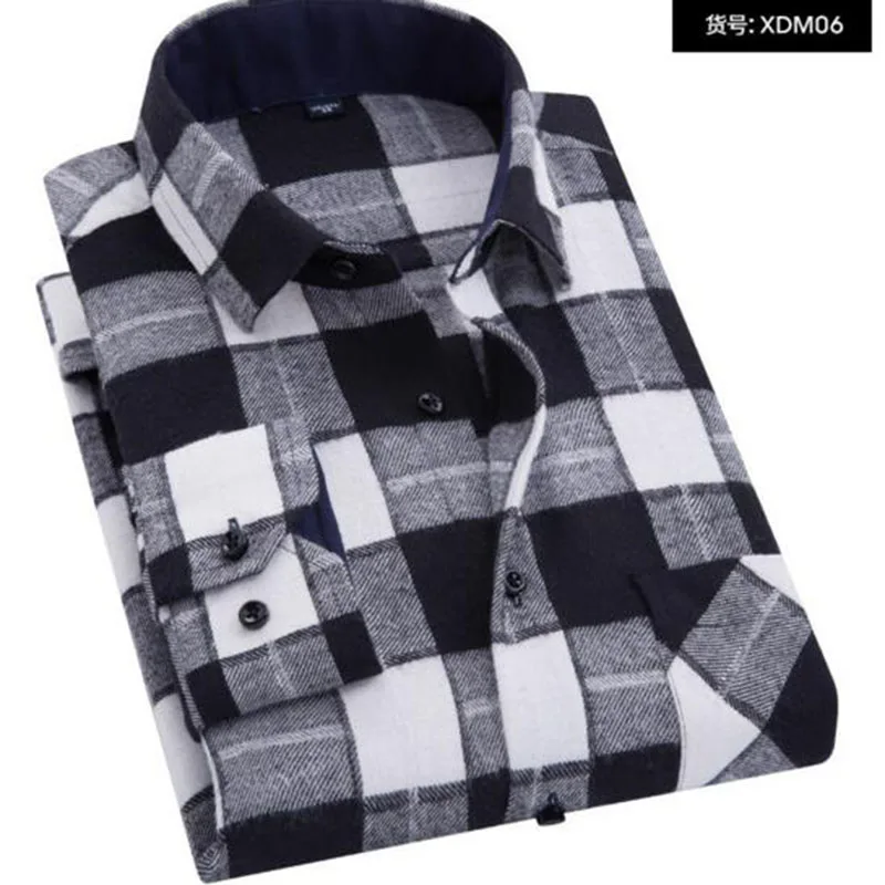 Осенне-зимние популярные мужские модные рубашки с длинными рукавами Camisa
