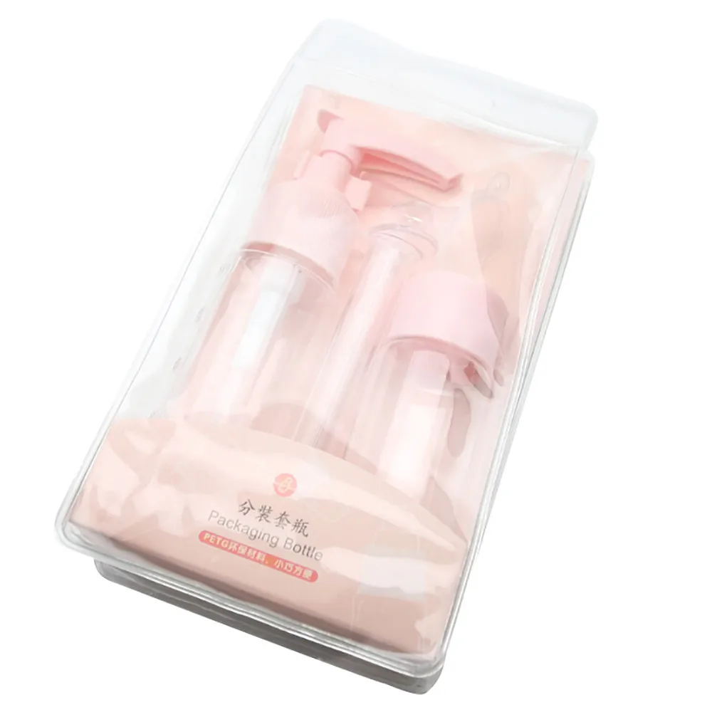 Многоразовые бутылки Розовый Путешествия Портативная упаковка бутылка Красота