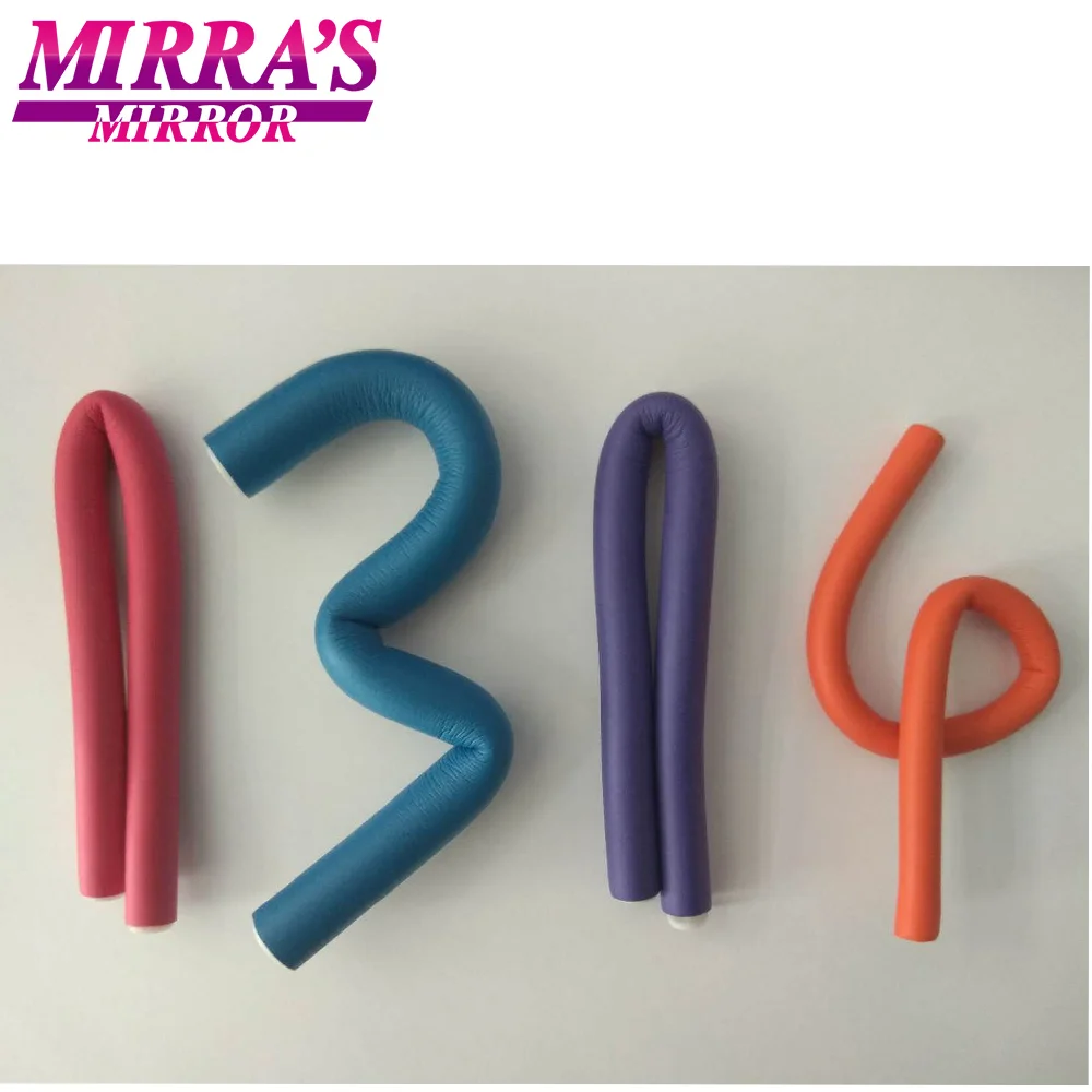 Mirra's Mirror 10 шт., бигуди, Волшебные Инструменты для укладки волос, разные цвета, щипцы для завивки волос для женщин
