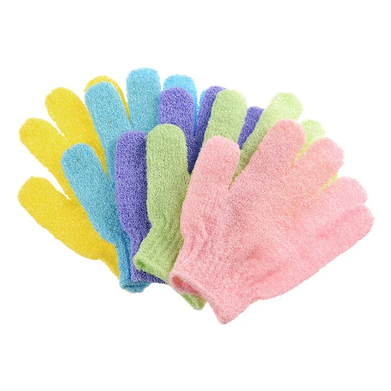 

500pcs Moisturizing Spa Skin Care Cloth Bath Glove Exfoliating Shower Gloves Towel Cloth Scrubber Face Body W9919