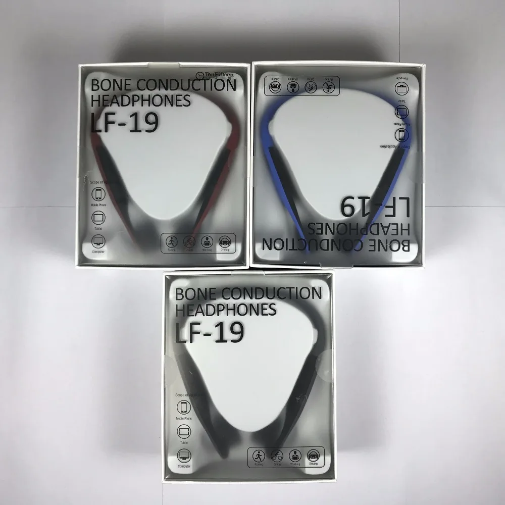 Bluetooth костной проводимости наушники S. Wear LF 19 беспроводной стерео Спорт на