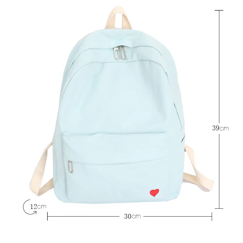 Прелестные Зимние Модные нейлон Для женщин рюкзак Premium все-матч девушка конфеты