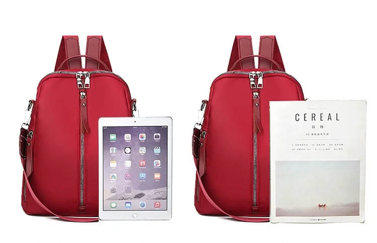 Водонепроницаемый женский рюкзак новые модные нейлоновые школьные повседневные