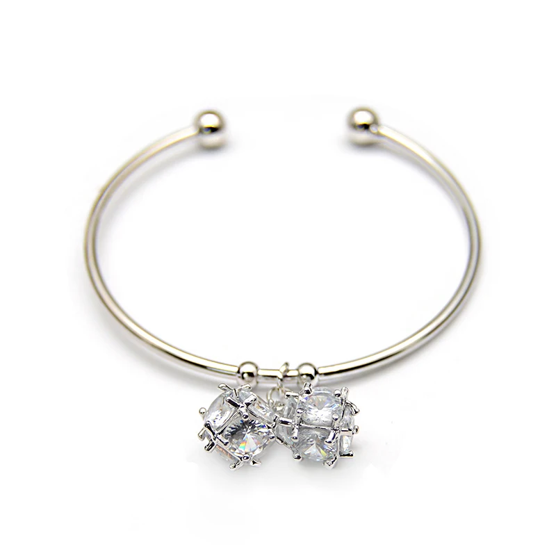 Женский Роскошный Браслет-манжета с циркониевым шариком | Украшения и аксессуары