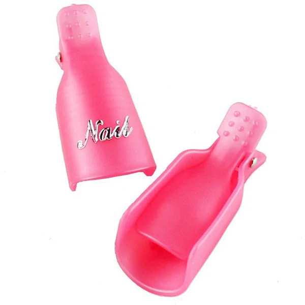 10 шт./лот маникюрный колпачок клип инструменты пластиковый акриловый дизайн