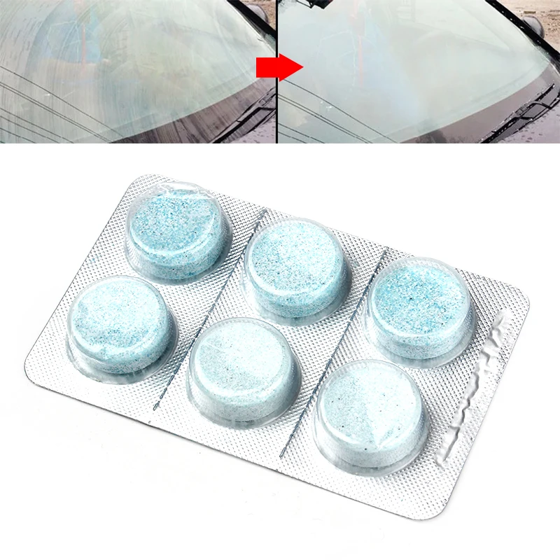 6 шт./упак. очистка лобового стекла автомобиля аксессуары для очиститель стекол