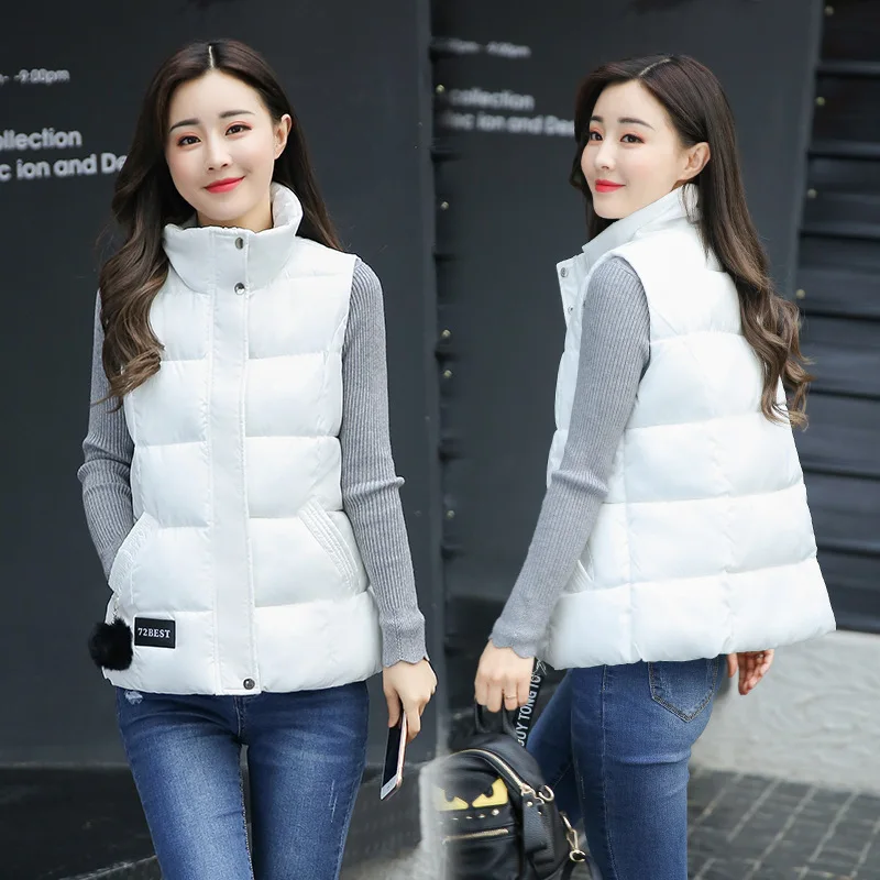 В режиме реального времени осенью и зимой 2017 Новый шаблон жилет корейский