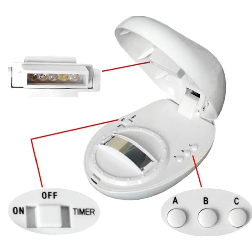 LAIDEYI светодиодный Радужный проектор Ночник для детей сна романтическая