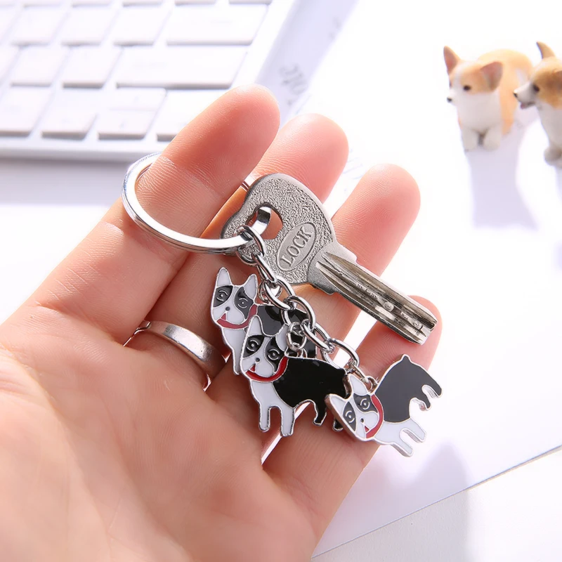 Брелок для ключей в виде английского бульдога мужчин и женщин|key chain|key chain for menbag