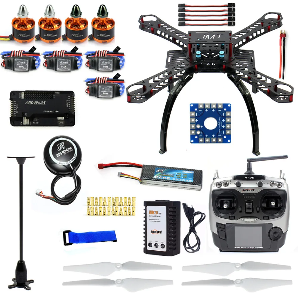 F14893 M DIY RC Дрон Квадрокоптер полный комплект X4M380L рамка Комплект APM 2 8 GPS AT9 TX|tx|tx rc |