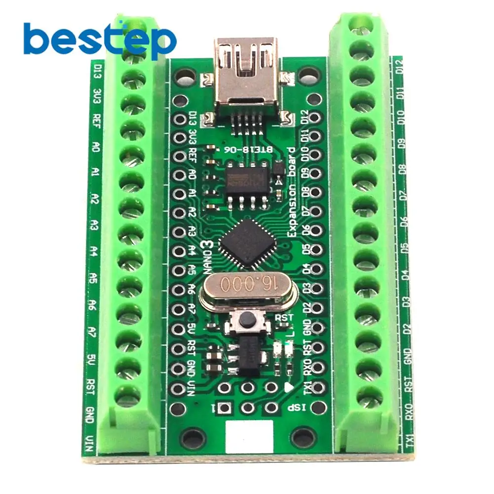 CH340G CH340 Nano V3.0 ATMEGA328P терминал модуль расширения микроконтроллер платы Micro USB для