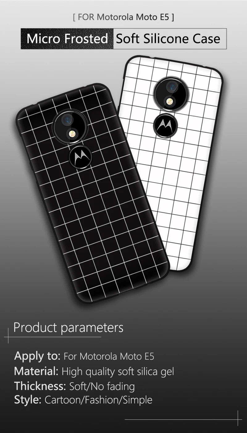 JURCHEN Coque чехол для Motorola Moto E5 чехол мягкие Мультяшные из ТПУ милый силиконовый чехол для телефона для Motorola Moto G6 чехол Etui