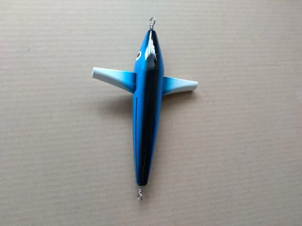 130g/7inch Plane Bait Fishing Tackle Sea Bird Lure with Swivel and Leader Line body by Plastic | Спорт и развлечения