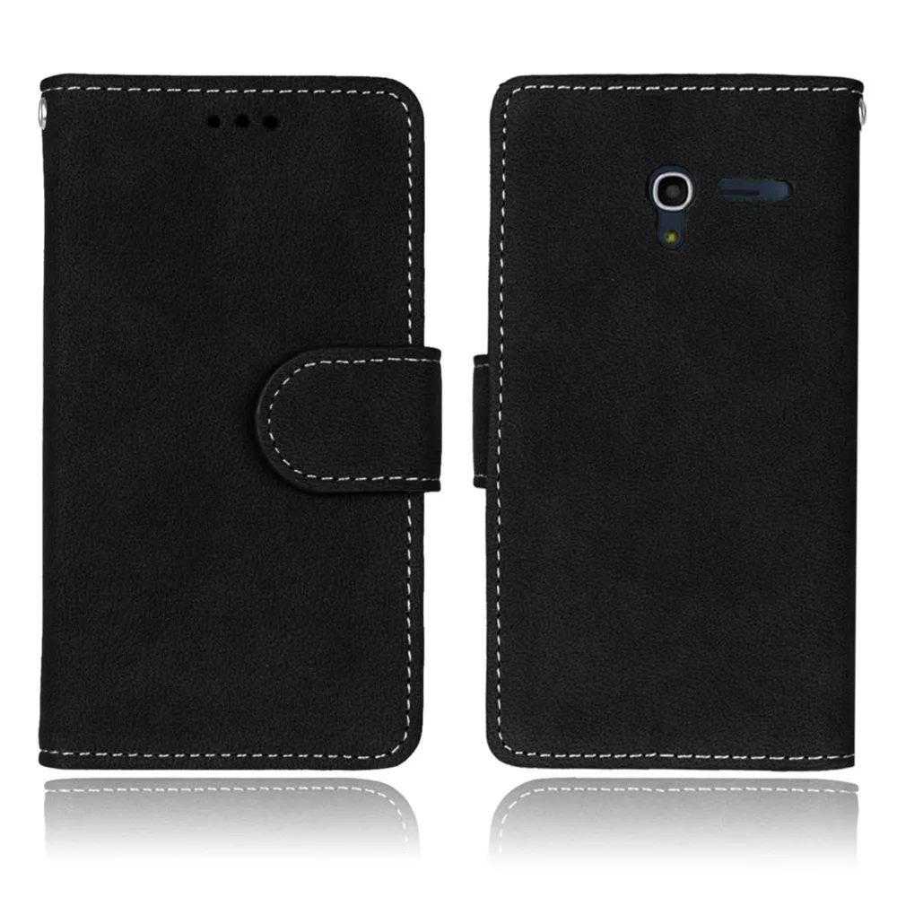 Кожаный чехол-бумажник чехол для ALCATEL One Touch pixi 3 4,5 дюймов 5017 5019 5019D флип-чехол с отделением для карт с использованием системы OneTouch pixi 3 телефона чехол s