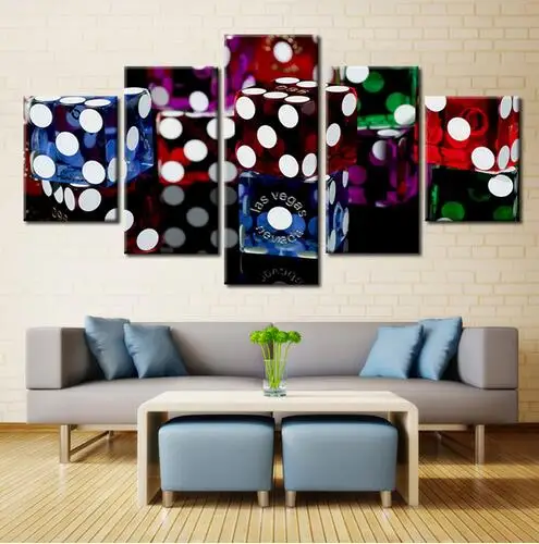 5 шт. настенный постер с изображением Казино Лас Вегаса|modern paintings|art pictureswall art picture |